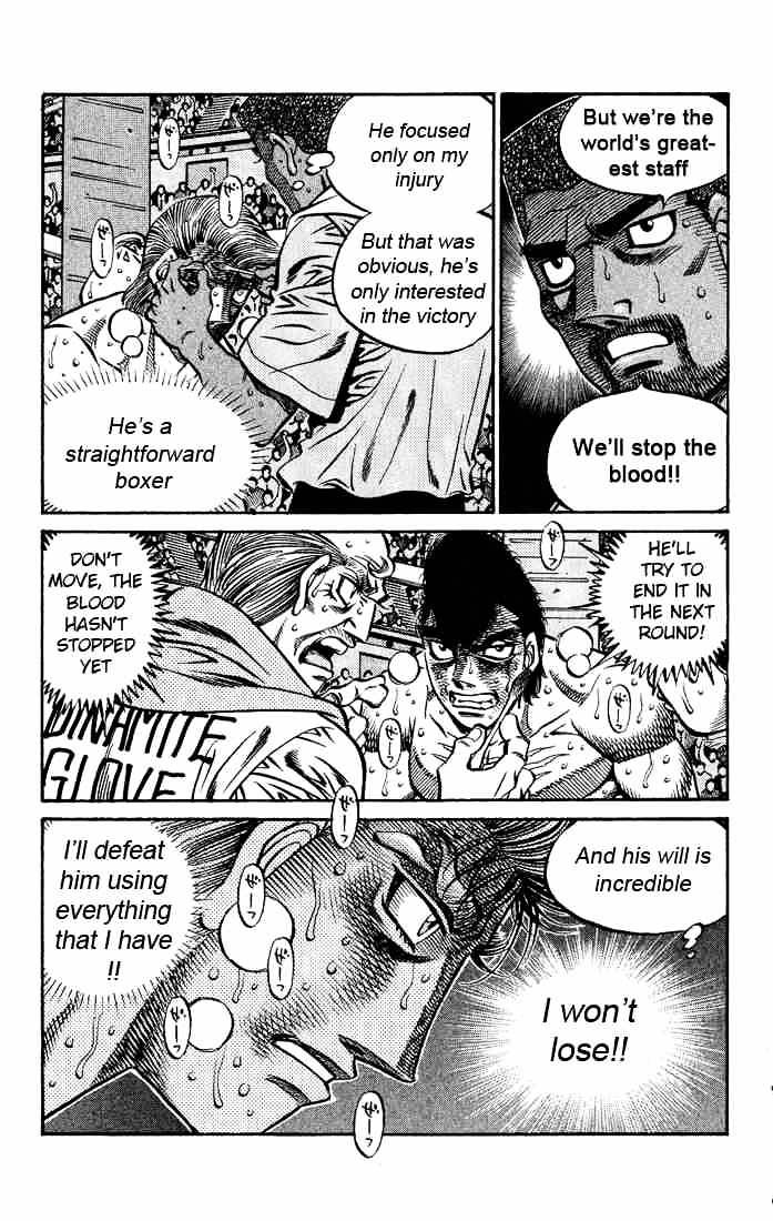Hajime no Ippo: Fighting Spirit, Chapter 551 image 08